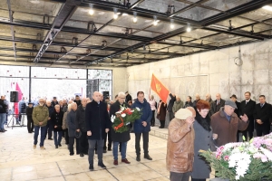 Delegacija Savjeta Muslimana položila cvijeće na spomenik herojima  na Stražici u Pljevljima