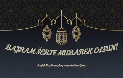 Čestitka Savjeta Muslimanskog naroda Crne Gore povodom Kurban Bajrama